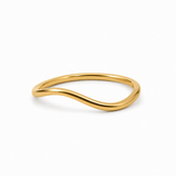 Wave Drift Ring | Gold