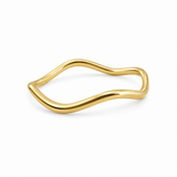 Wave Flow Ring | Gold