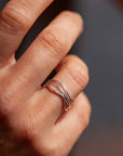 Wave Flow Ring | Silber