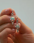 Encanto Opal Ohrringe | Silber