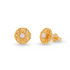 Vida Opal Ohrstecker | Gold