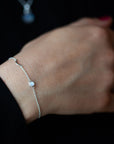 Luz Mondstein Armband | Silber